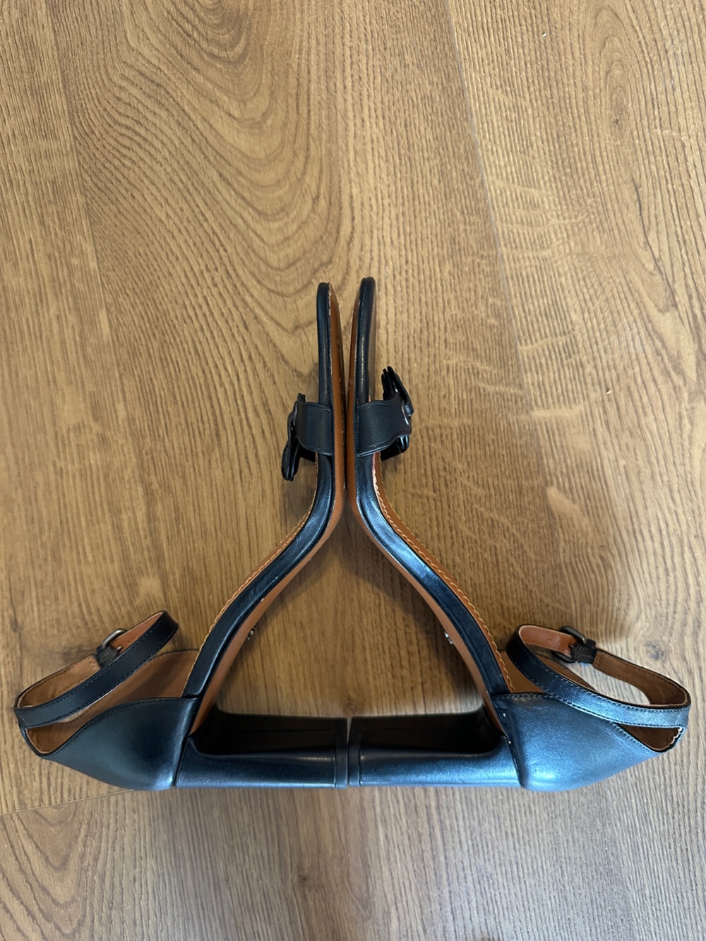 Coach Black Ankle-Strap Block Heel Sandals - Size 7.5/Size 8 - Picture 10 of 12